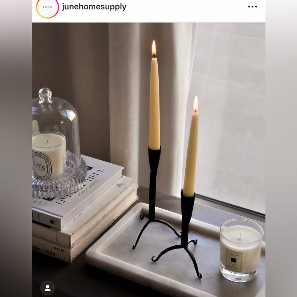 June home supply Candlestick Holders (Set of 2)